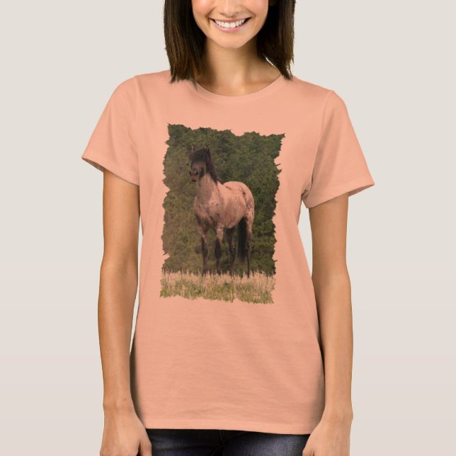 Camiseta de arte Mustang española (Anverso)