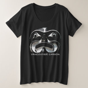 Camiseta de arte nativa Vancouver Plus Size