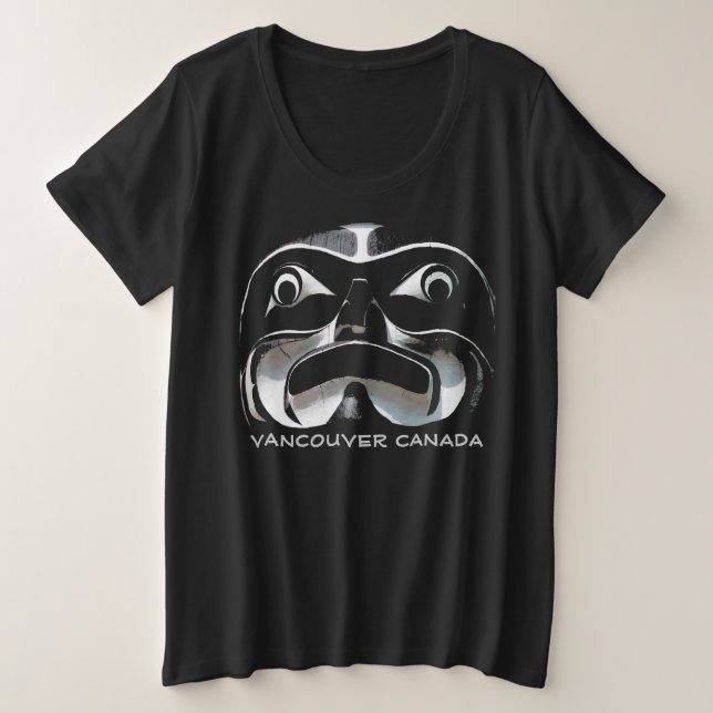 Camiseta de arte nativa Vancouver Plus Size (Anverso del diseño)