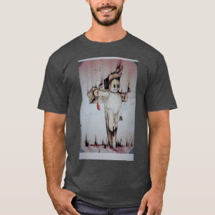 Camiseta de arte oscuro original con plantilla de