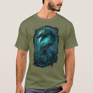 Camiseta de arte oscuro Spectral Coil Cyberpunk Se