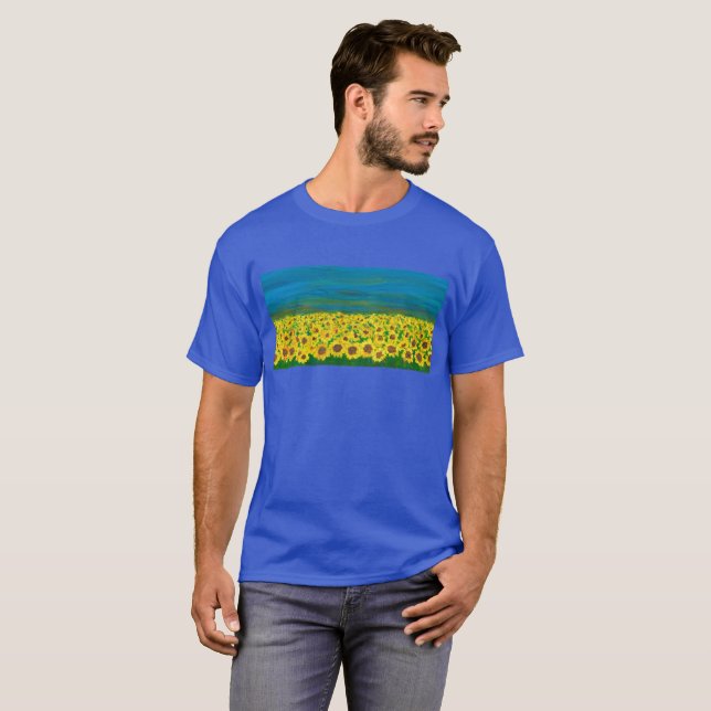 Camiseta de arte pacífica de Ucrania (Anverso completo)