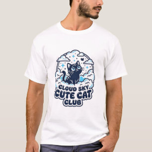 Camiseta de arte para amantes de gatos lindos en c