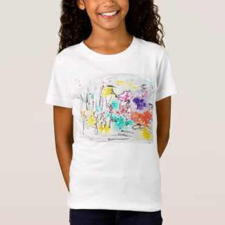 Camiseta de arte para chicas
