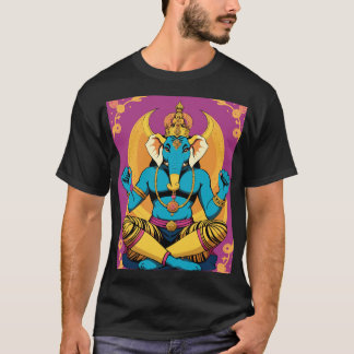 Camiseta de Arte Pop de Ganesha Divino
