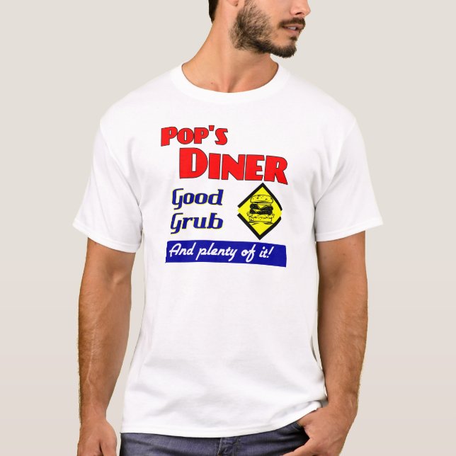 Camiseta de arte Pops Diner Kitchen (Anverso)