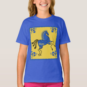 Camiseta de arte popular eslavo tradicional de Ucr