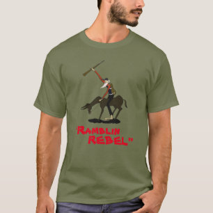 Camiseta de Arte Ramblin Rebel Nose
