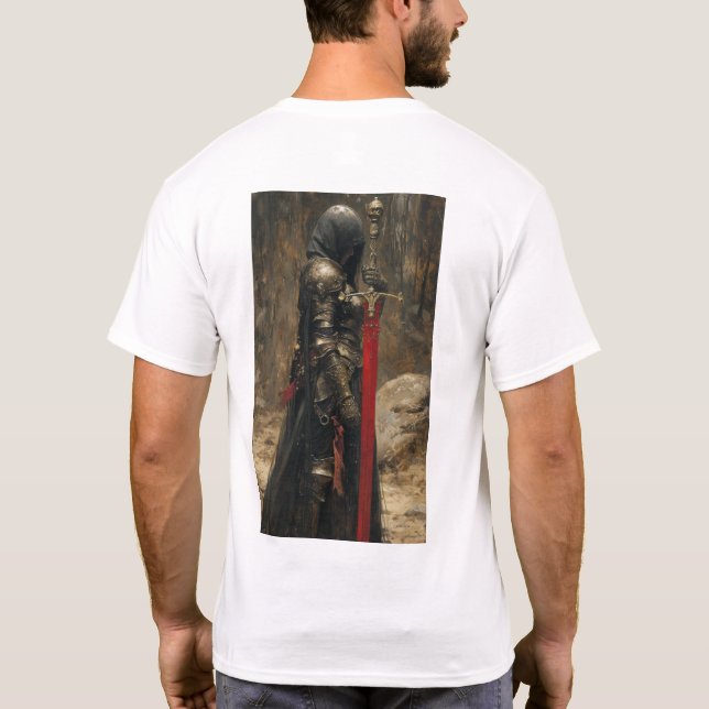 Camiseta De Arte Retro Sci-Fi Con Rockwell, Phili (Reverso)