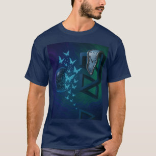Camiseta de arte surrealista Time Escape