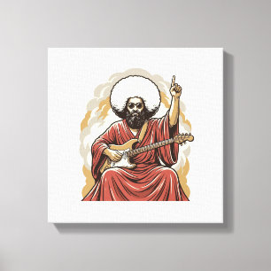 Camiseta de arte vectorial de guitarrista con grab