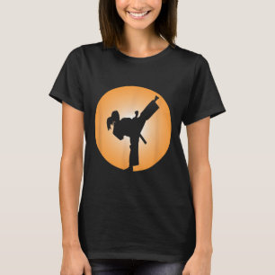 Camiseta de artes marciales para niñas