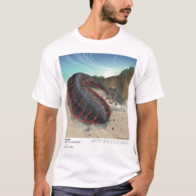 Camiseta de Arthropleura (Anverso)