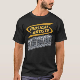 Camiseta de artistas musicales