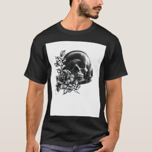Camiseta de Astronauta Calavera por Storey Art