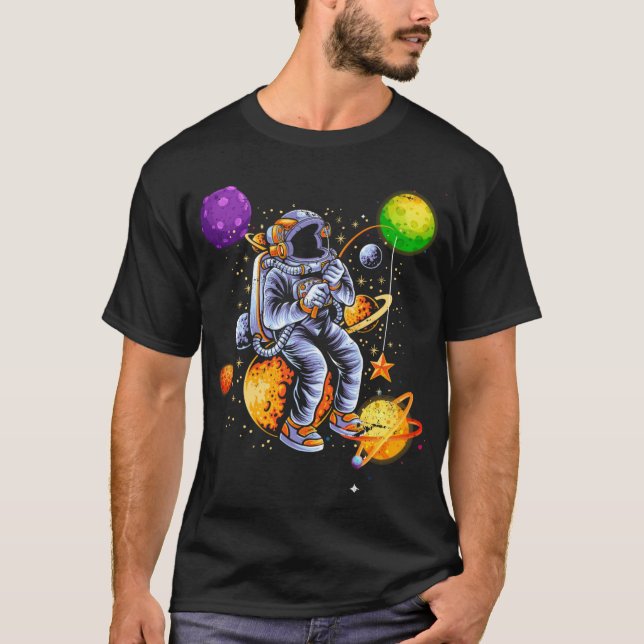Camiseta de Astronauta, Camiseta del Espacio Exter (Anverso)