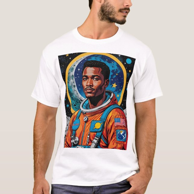 Camiseta de astronauta del Explorador del espacio  (Anverso)