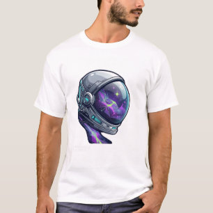 Camiseta de Astronauta Gamer Cósmico Galaxia Esp
