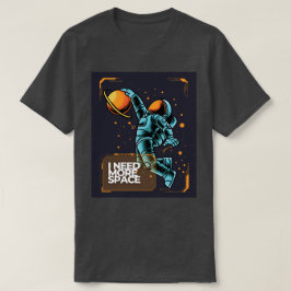 Camiseta de Astronauta 'Necesito Más Espacio'
