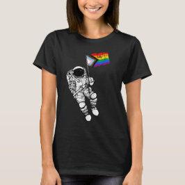 Camiseta de Astronauta Orgullo Progresista