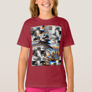 Camiseta de ataque con arco iris