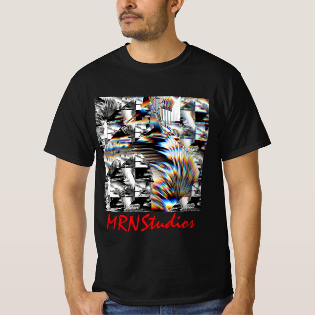 Camiseta de ataque con arco iris (Anverso)