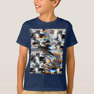 Camiseta de ataque con arco iris