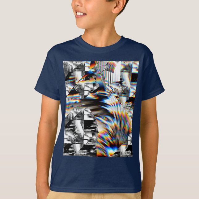 Camiseta de ataque con arco iris (Anverso)