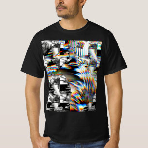 Camiseta de ataque con arco iris