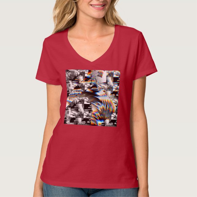 Camiseta de ataque con arco iris (Anverso)