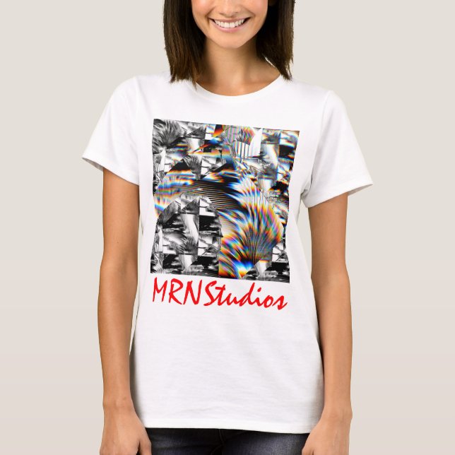 Camiseta de ataque con arco iris (Anverso)