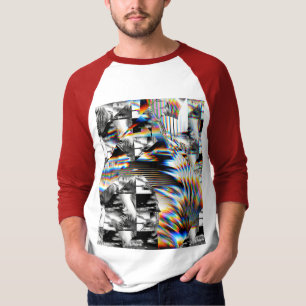 Camiseta de ataque con arco iris