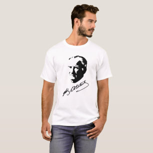 Camiseta de Ataturk con la muestra