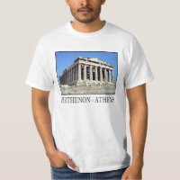 Camiseta de Atenas del Parthenon