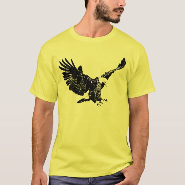 Camiseta De Aterrizaje De Águila Calva (Anverso)