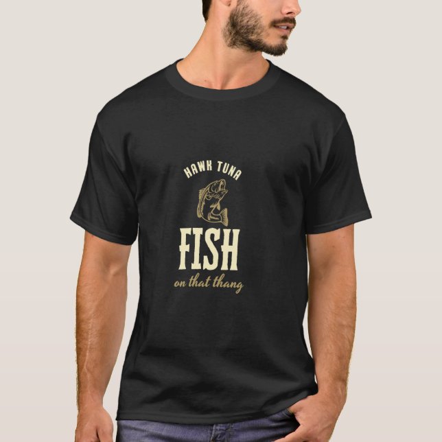Camiseta de atún Hawk - Captura dorada (Anverso)