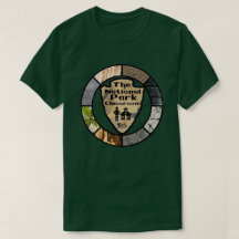 Camiseta de aula del parque nacional para hombre