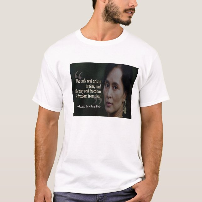 Camiseta de Aung San Suu Kyi (Anverso)