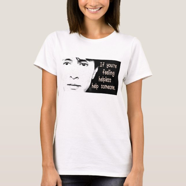 Camiseta de Aung San Suu Kyi (Anverso)