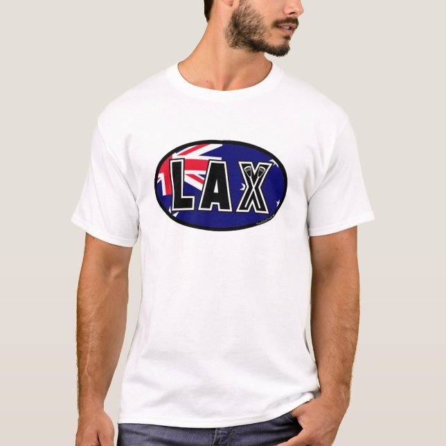 Camiseta de Australia de la bandera de LaCrosse (Anverso)
