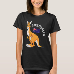 Camiseta de Australia Día Infantil Canguro Diverti