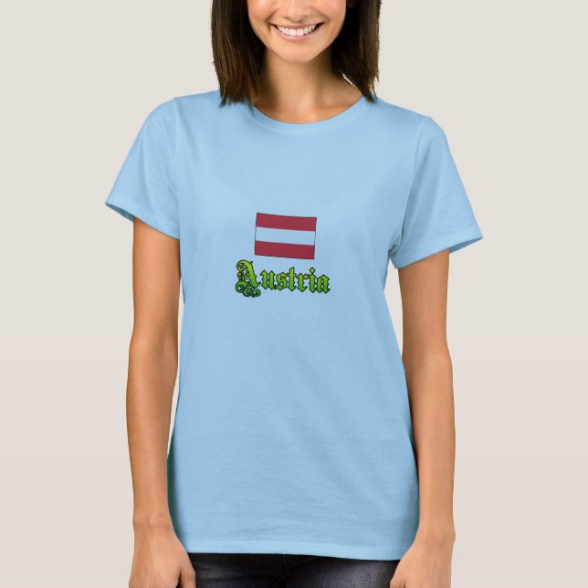 Camiseta de Austria (Anverso)