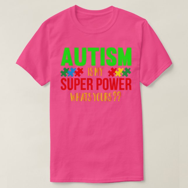 Camiseta de Autismo no viene con un manual que viene con (Diseño del anverso)