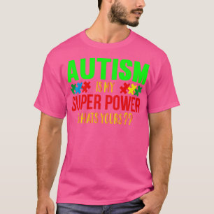 Camiseta de Autismo no viene con un manual que viene con