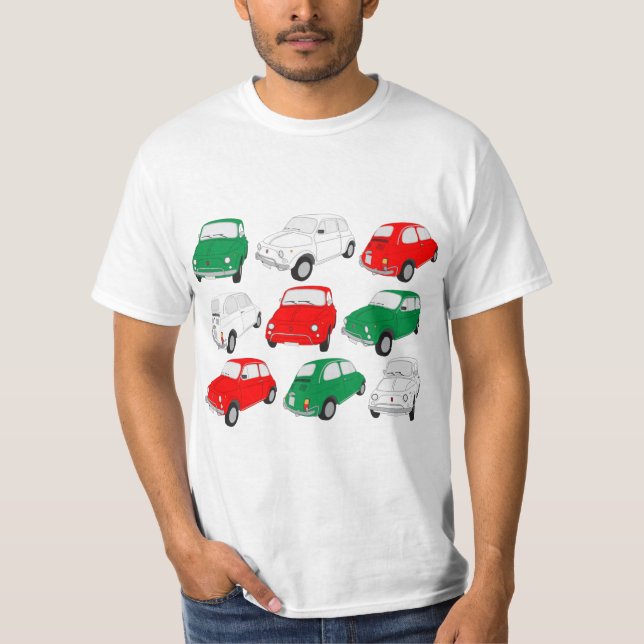 Camiseta de auto italiano de época  (Anverso)