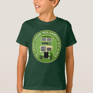 Camiseta de autobús de dos pisos Vintage Aberdeen