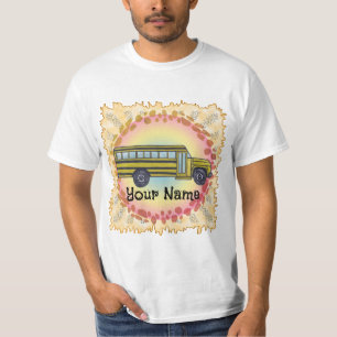 Camiseta de autobús escolar