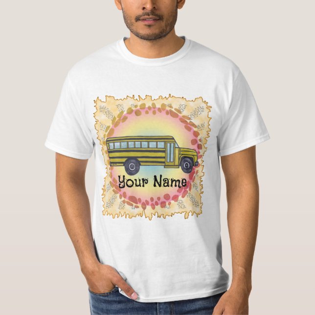 Camiseta de autobús escolar (Anverso)