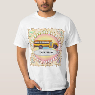 Camiseta de autobús escolar