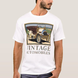 Camiseta de automóviles de época